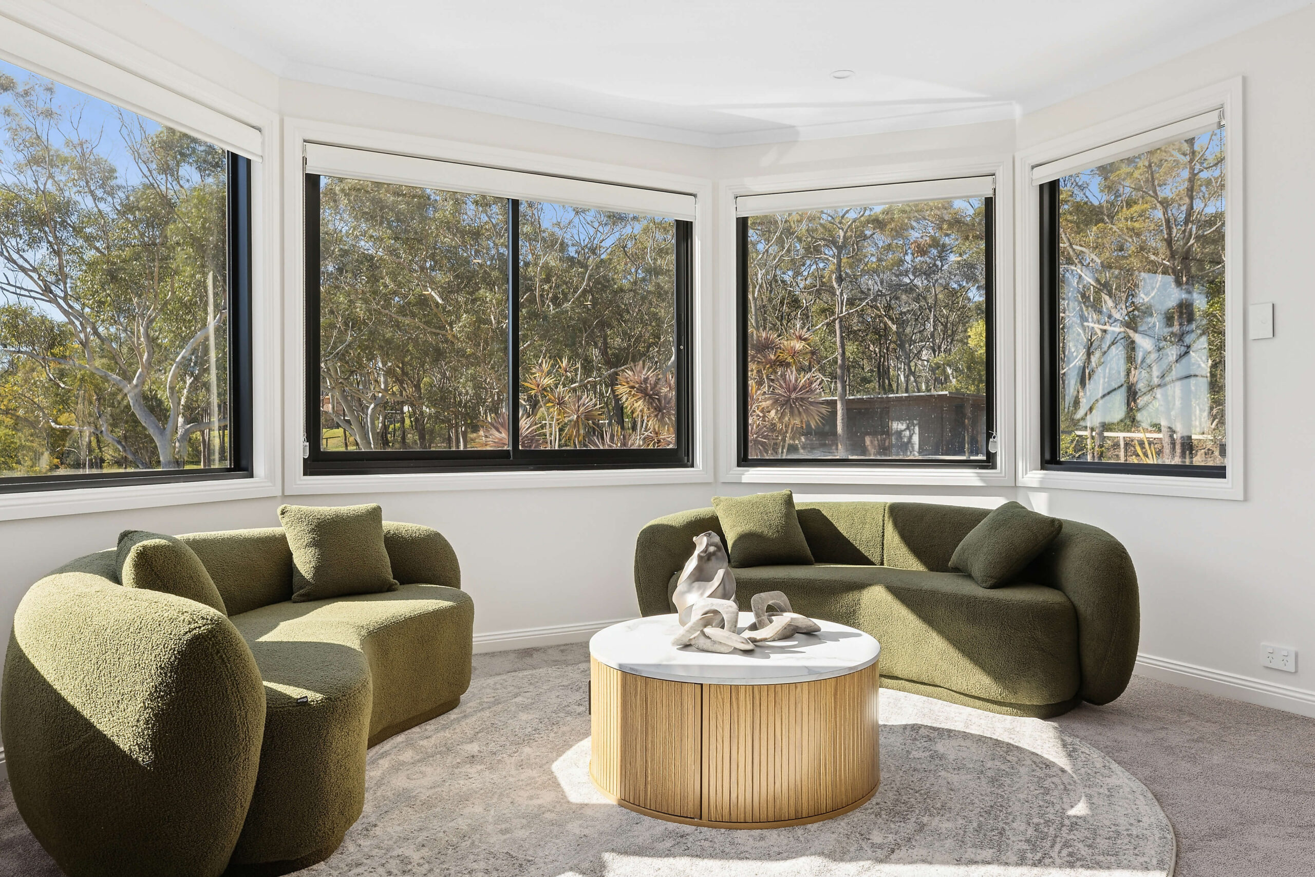 Sitting room in a Coast Hosting managed Central Coast holiday home